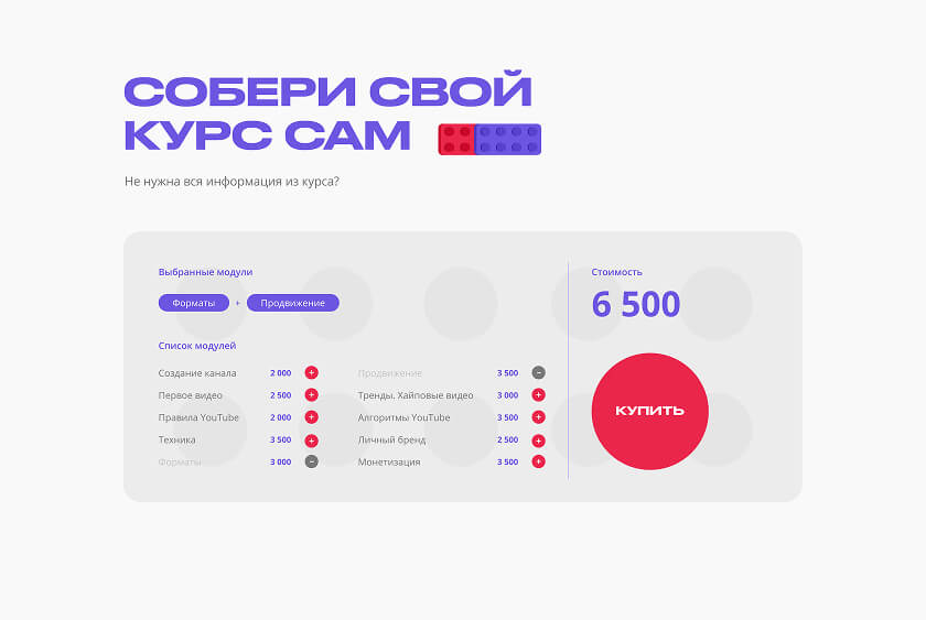 YouTube без воды кейс